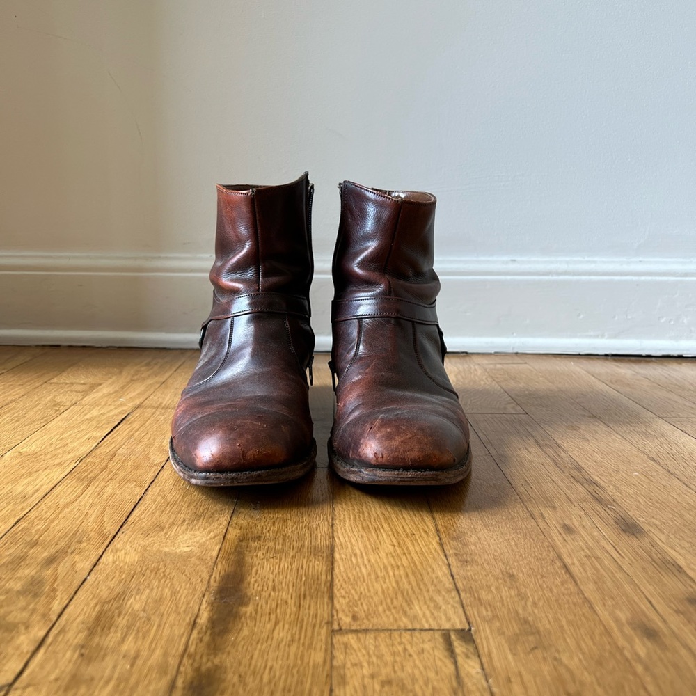 Vintage Breather Wright leather boots